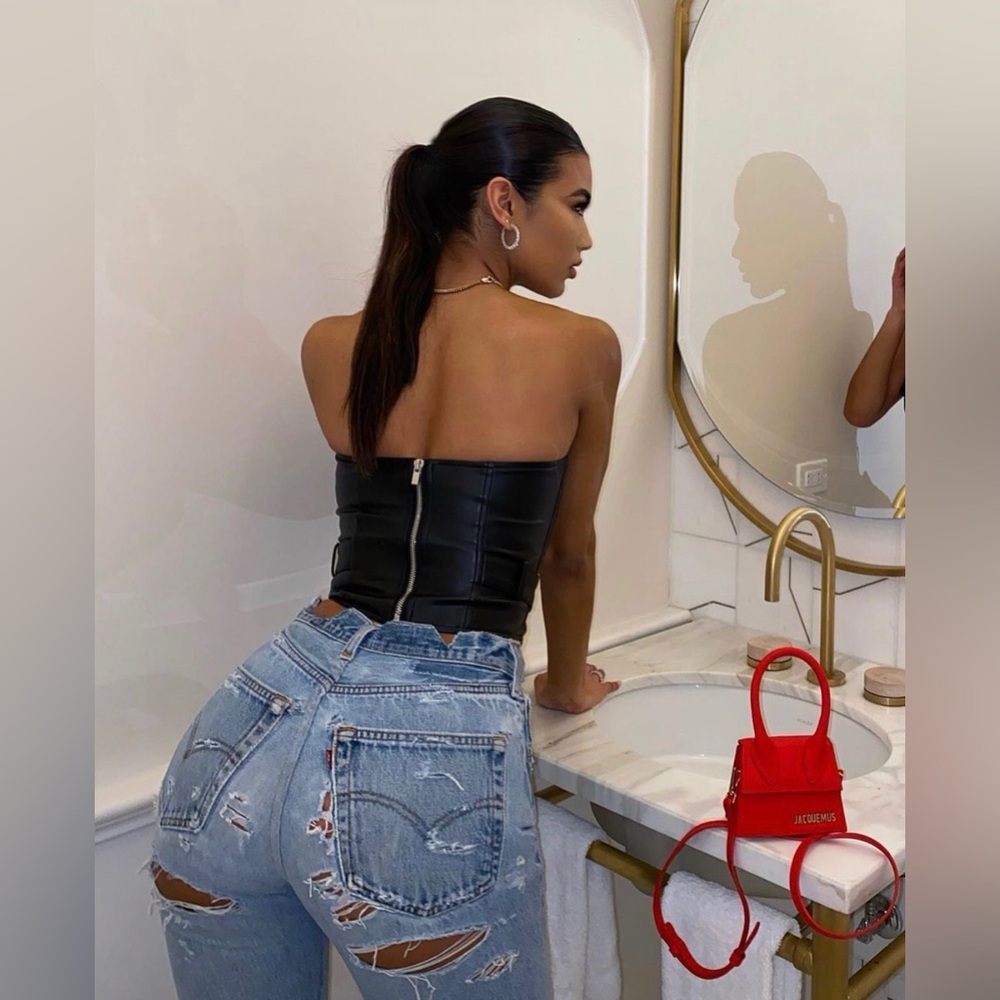Samaria Leah x Levi’s jeans